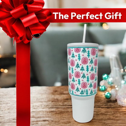 Sugar Plum Pines 40oz Tumbler