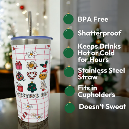 Festive AF 20oz Tumbler