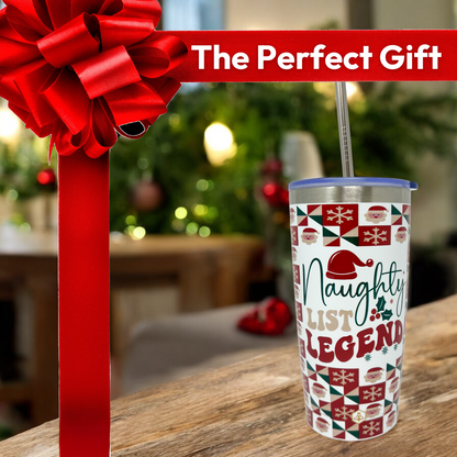 Naughty List Legend 20oz Tumbler