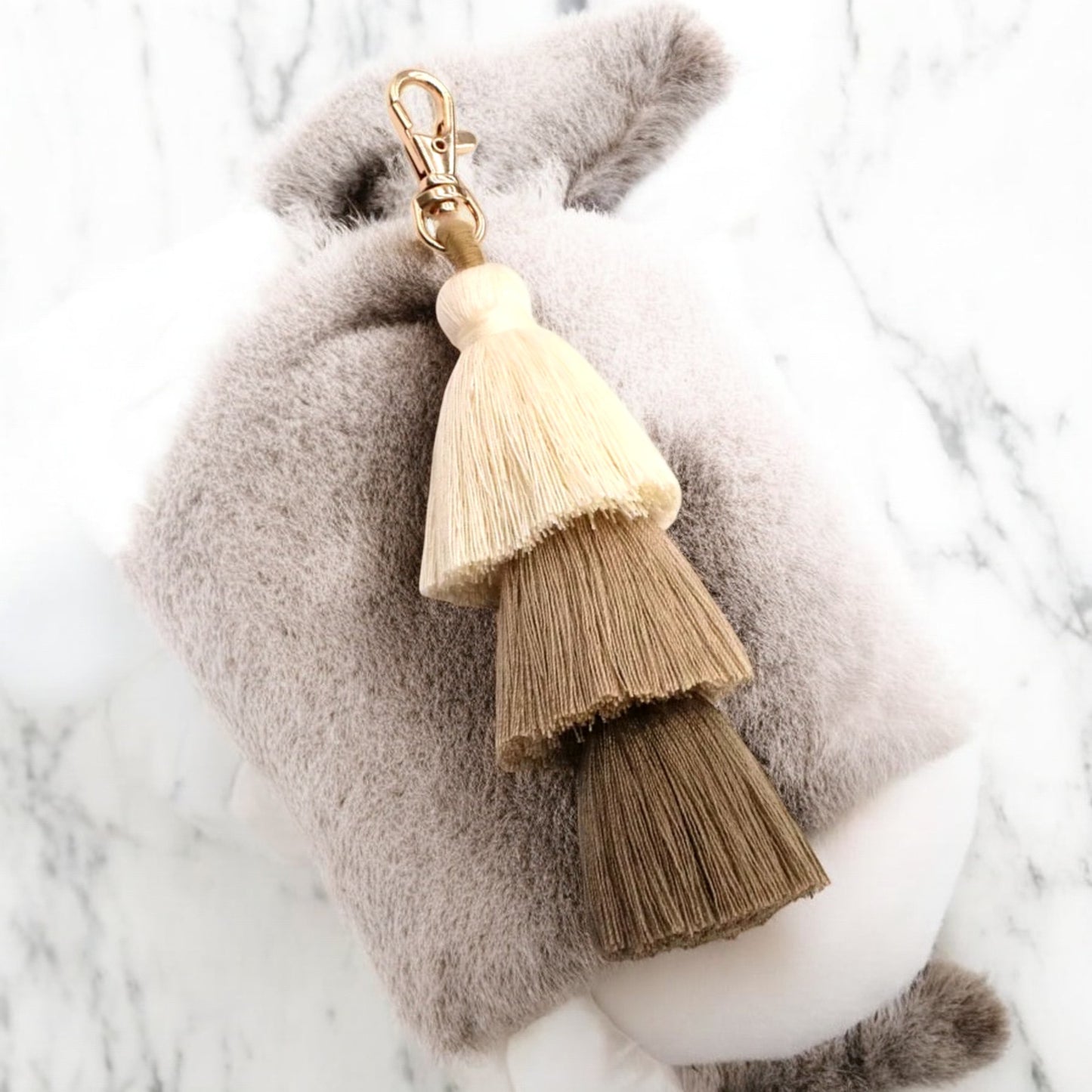 Brown Boho Tassel Charm