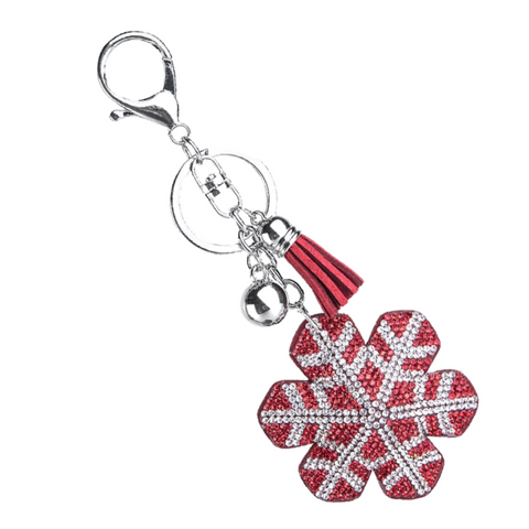 Shimmering Snowflake Charm