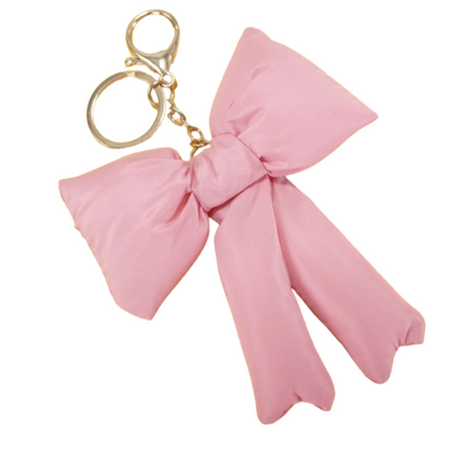 Pink Puff Bow Charm