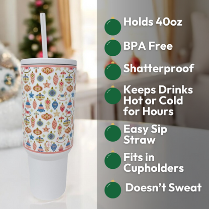 Opulent Ornaments 40oz Tumbler