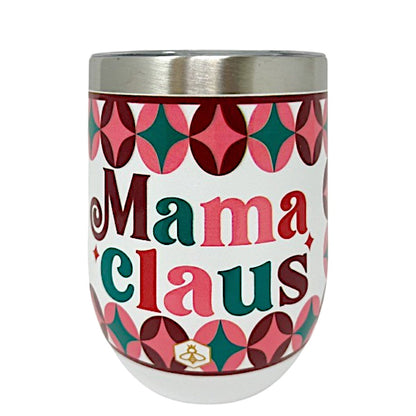 Mama Claus Wine Tumbler