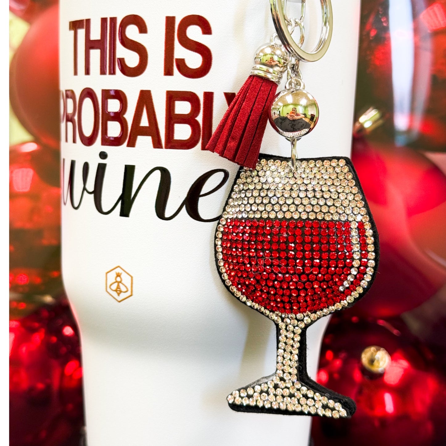 Divine Wine Charm